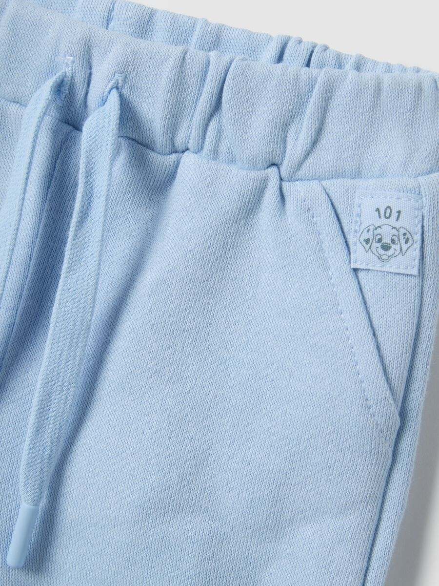 Multicoloured baby cotton tracksuit set with print_3