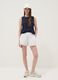 Blue pure cotton tank top_1