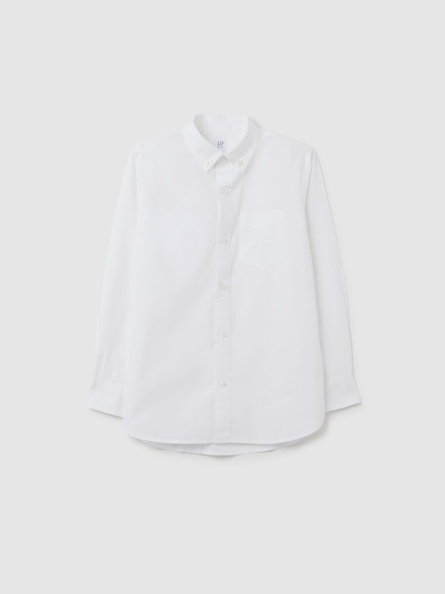 Organic cotton shirt with pocket_3