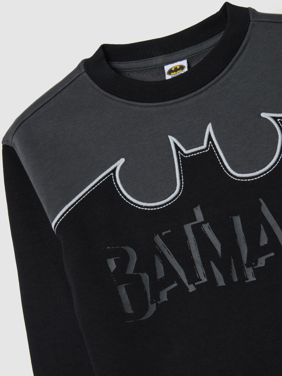 Black tracksuit featuring Batman print_2