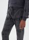 Pantaloni grigi da ragazzo in puro cotone regular fit con stampe_2