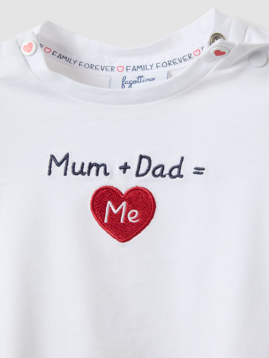 White organic cotton baby bodysuit with embroidery_2