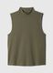 Mock neck sleeveless top_4