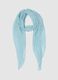 Sciarpa leggera azzurra regular fit_0