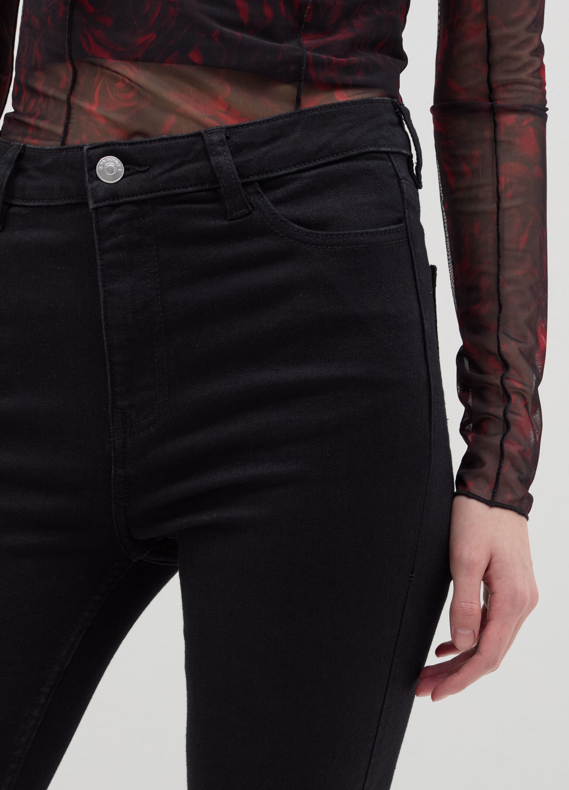Skinny-fit jeans with five pockets