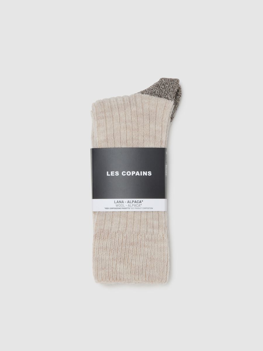 Long Beige Socks_0