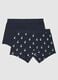 Twin-pack regular fit blue stretch cotton boxers_0