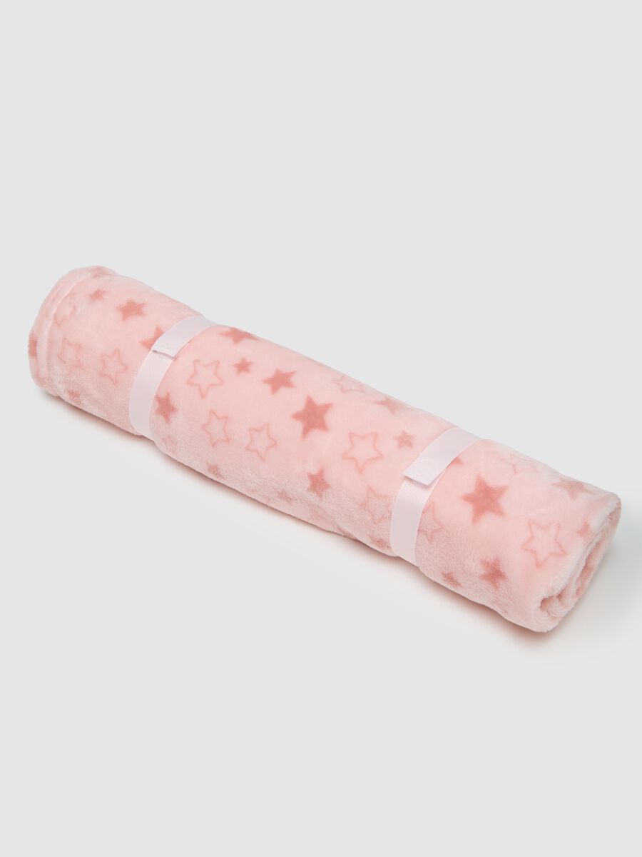 Pink pure cotton baby blanket_2