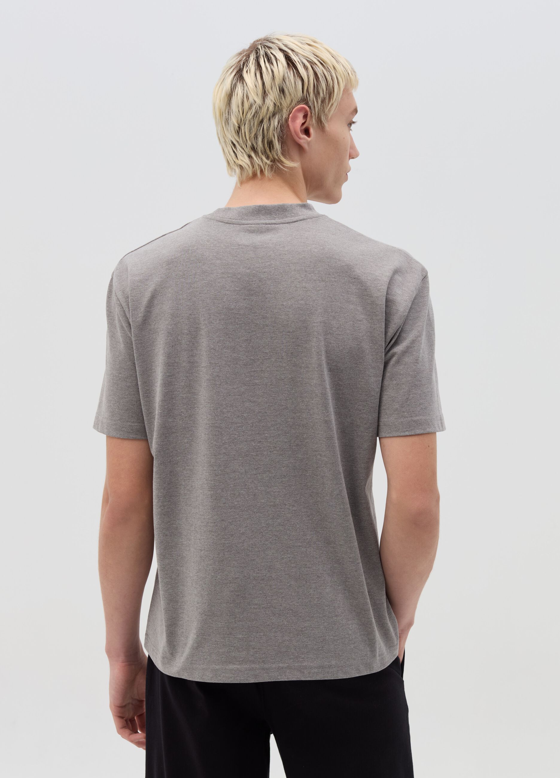 Cotton T-shirt with print