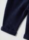 Infant blue cotton blend trousers with regular fit_3