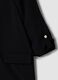 Black regular-fit blazer with lining and classic lapels_5
