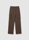 Cargo Sweatpants Cappuccino Brown_6