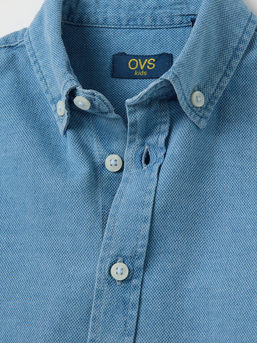 Button-down shirt in cotton_3