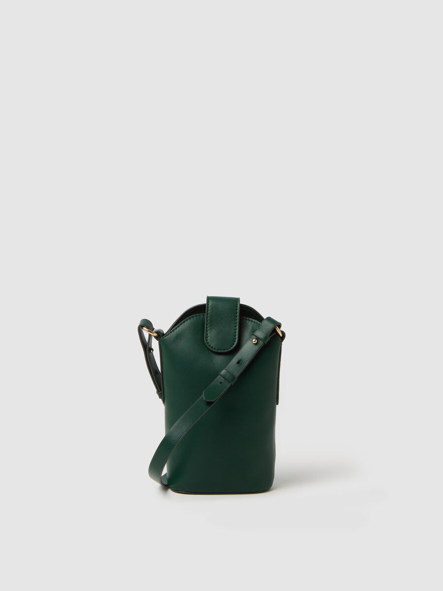Green Bag with Shoulder Strap_0