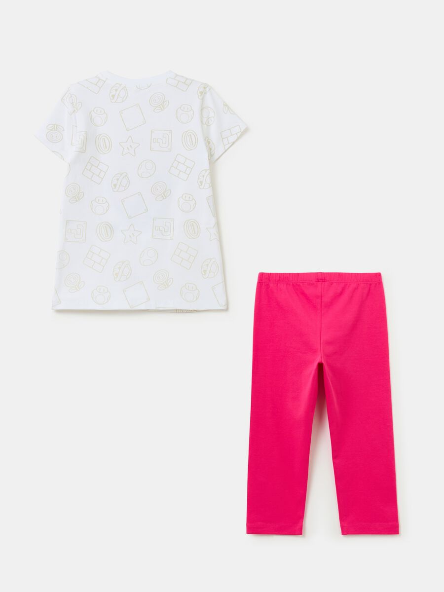 Jogging set with princess Peach print_1