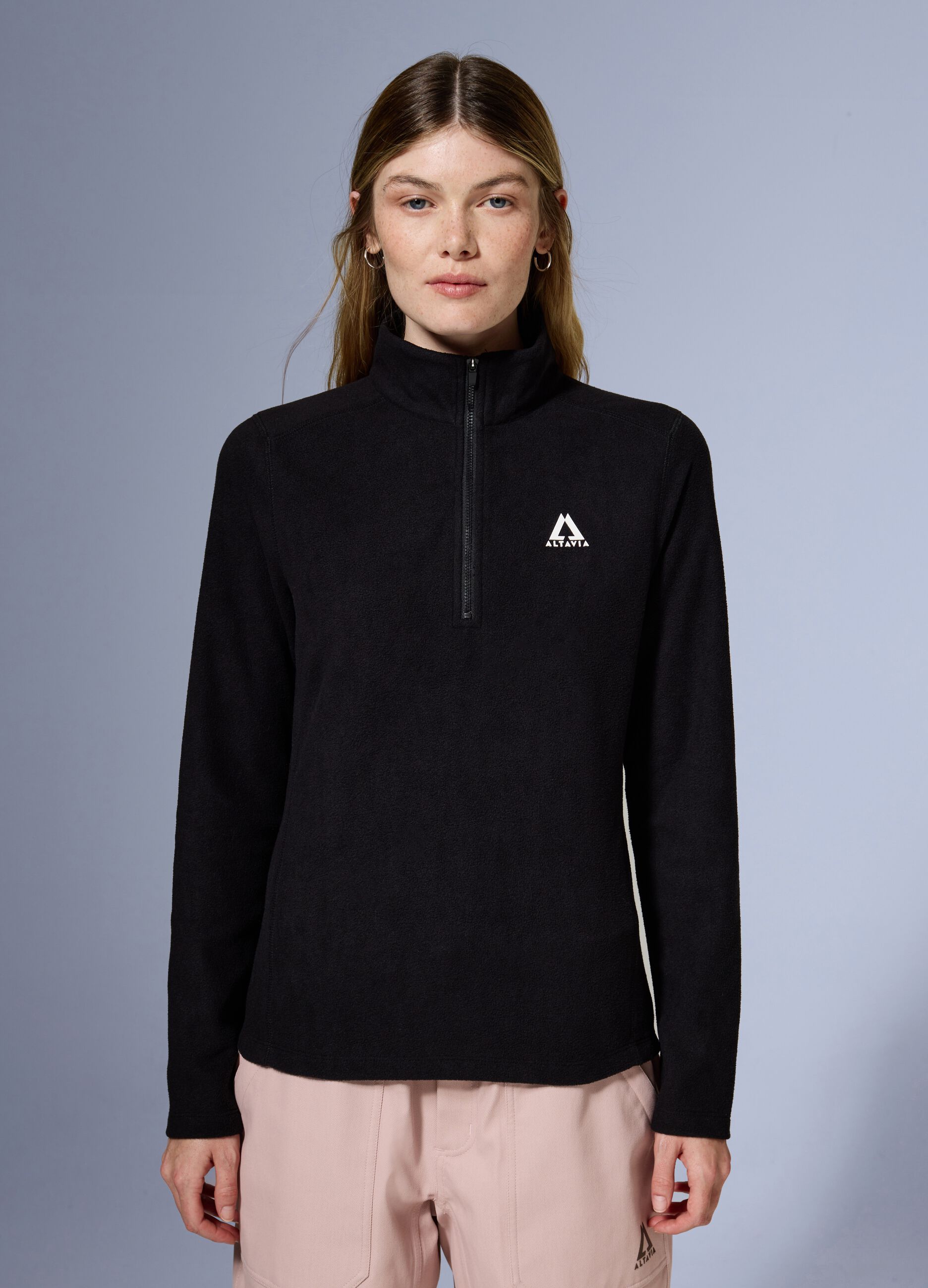 ALTAVIA Half Zip Fleece with Deborah Compagnoni