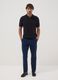 Blue slim-fit stretch cotton chinos_0