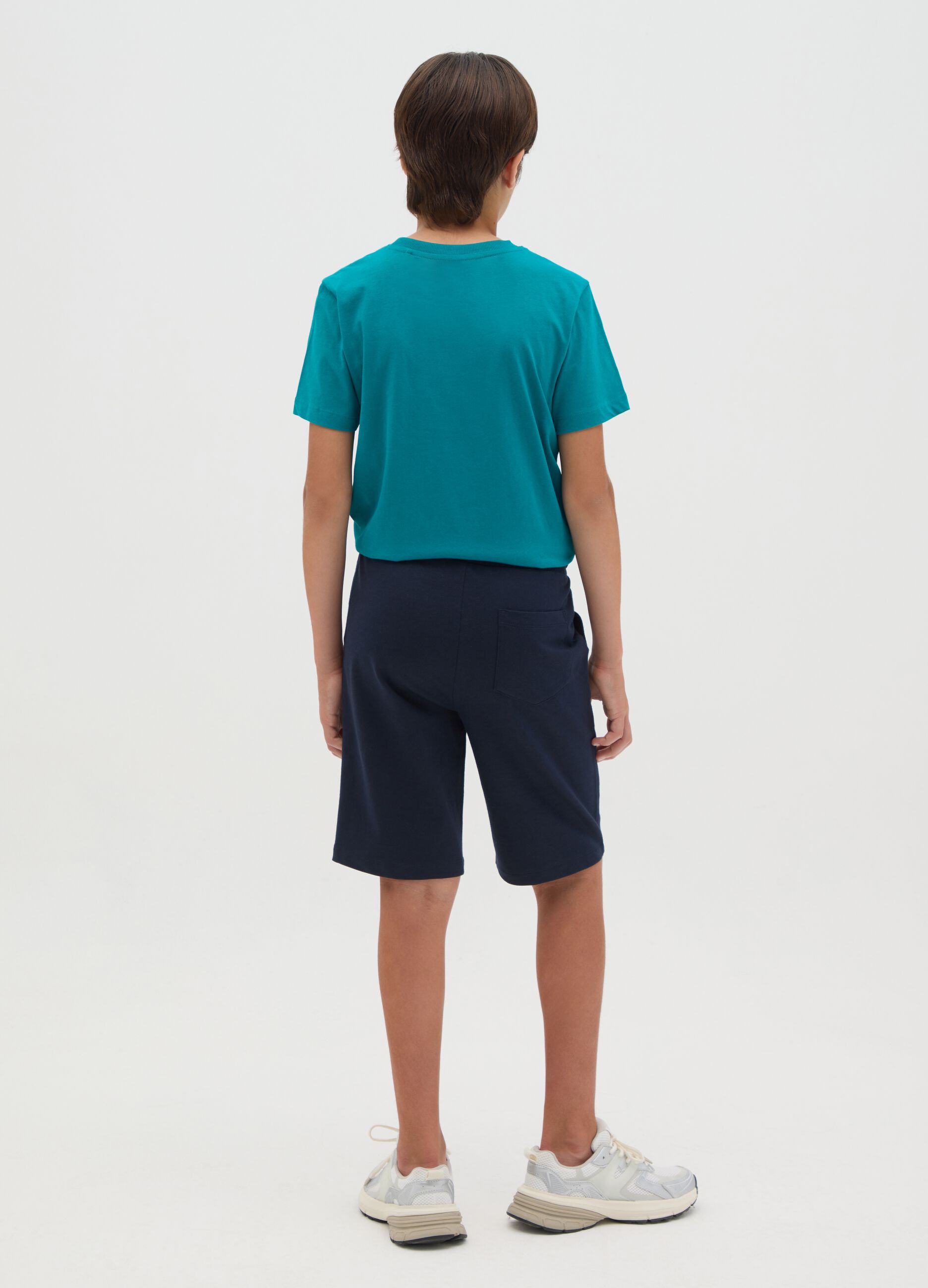 OVS Kids Blue Cotton Shorts
