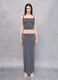 Vintage Grey long skirt_2