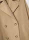 Oversized beige cotton blend trench coat_5