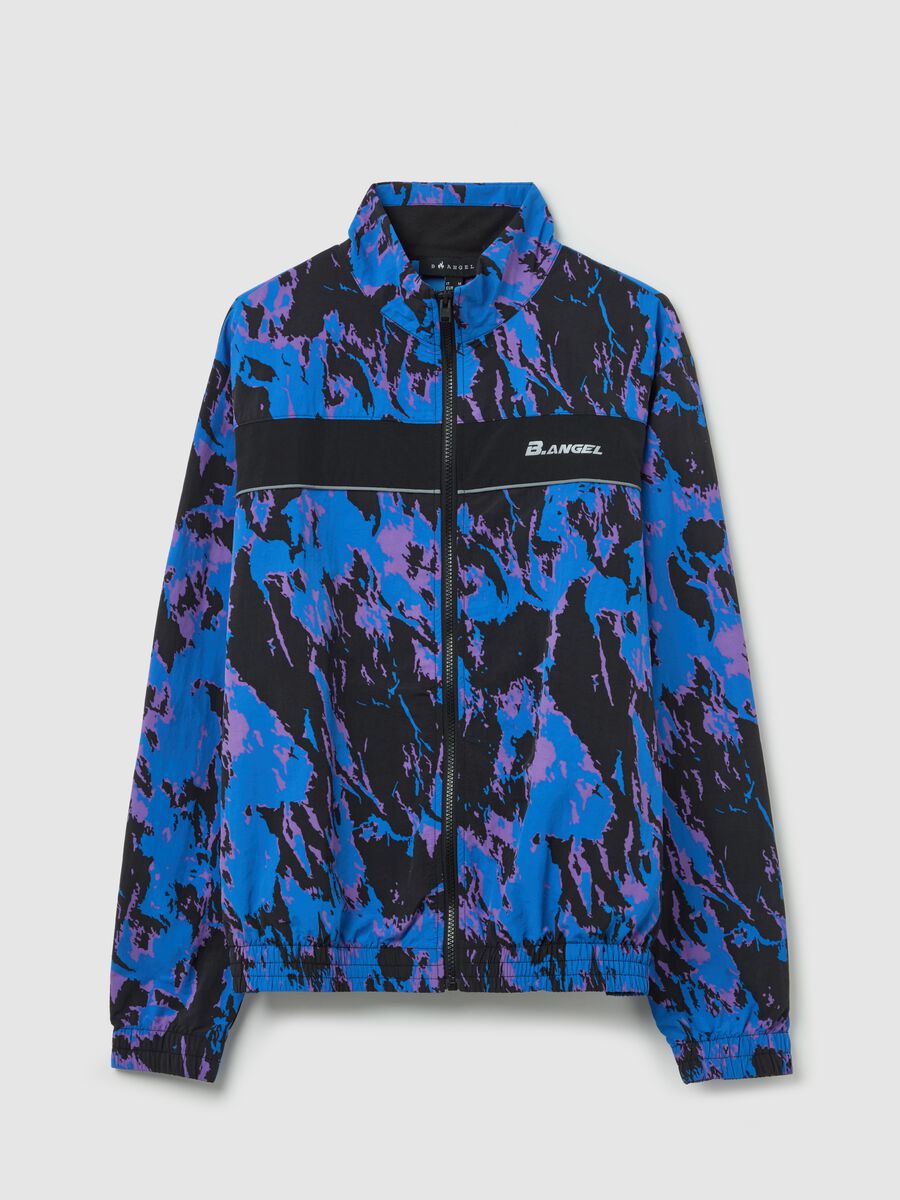 B.ANGEL X THE SEA BEYOND tie-dye full-zip sweatshirt with print_4