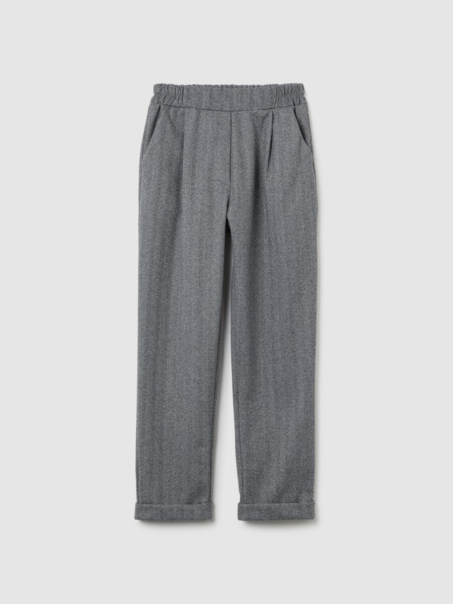 Pantaloni grigi regular fit_4