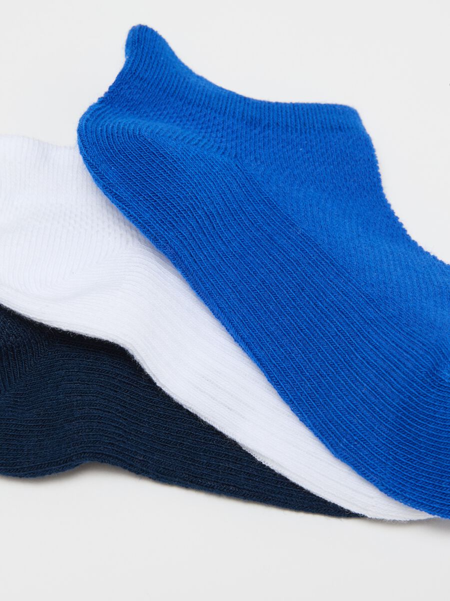 Five-pair pack solid colour shoe liners_2