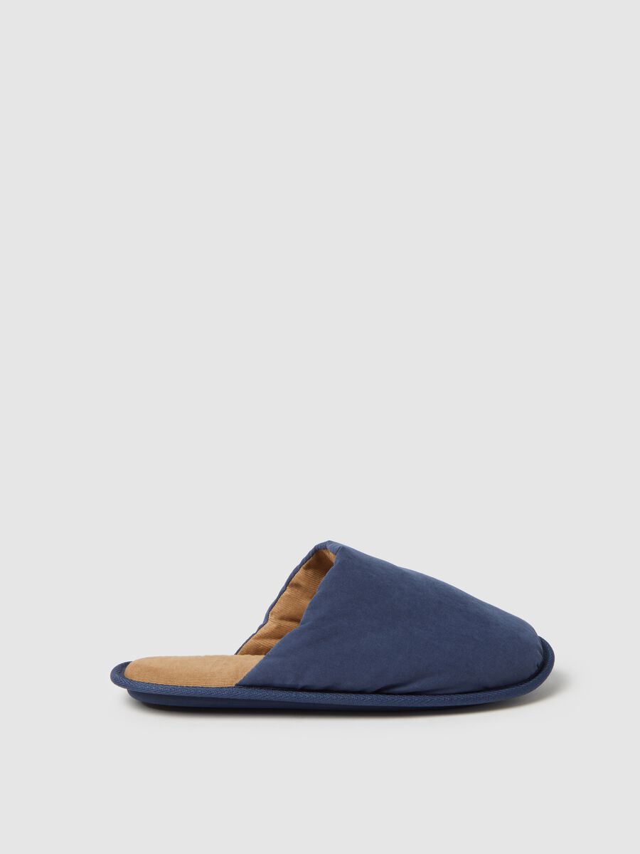 Mixed Blue Slippers_0