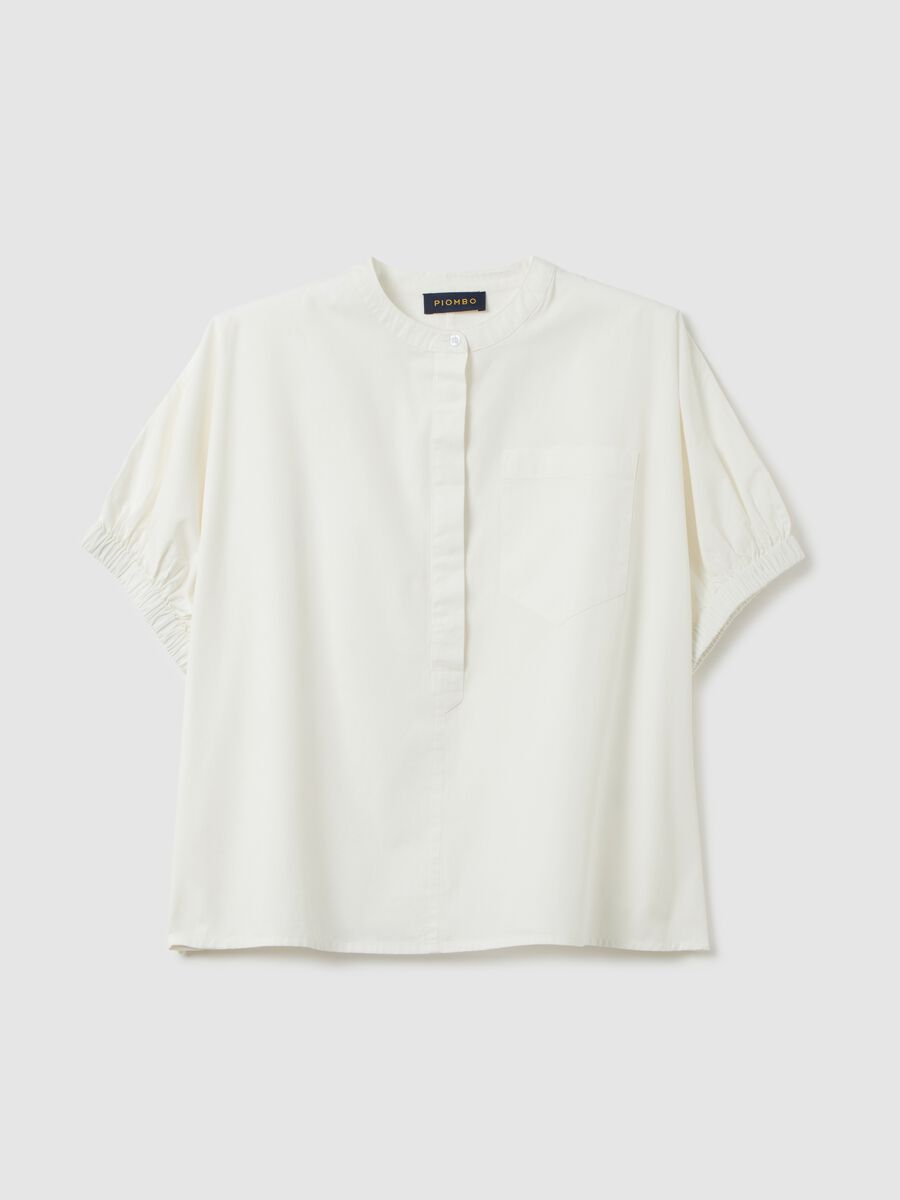 White Cotton Oversized Shirt_4