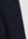 Blue pure cotton jogger trousers, regular fit_2