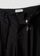 Pantaloni neri wide leg in viscosa elasticizzata_1