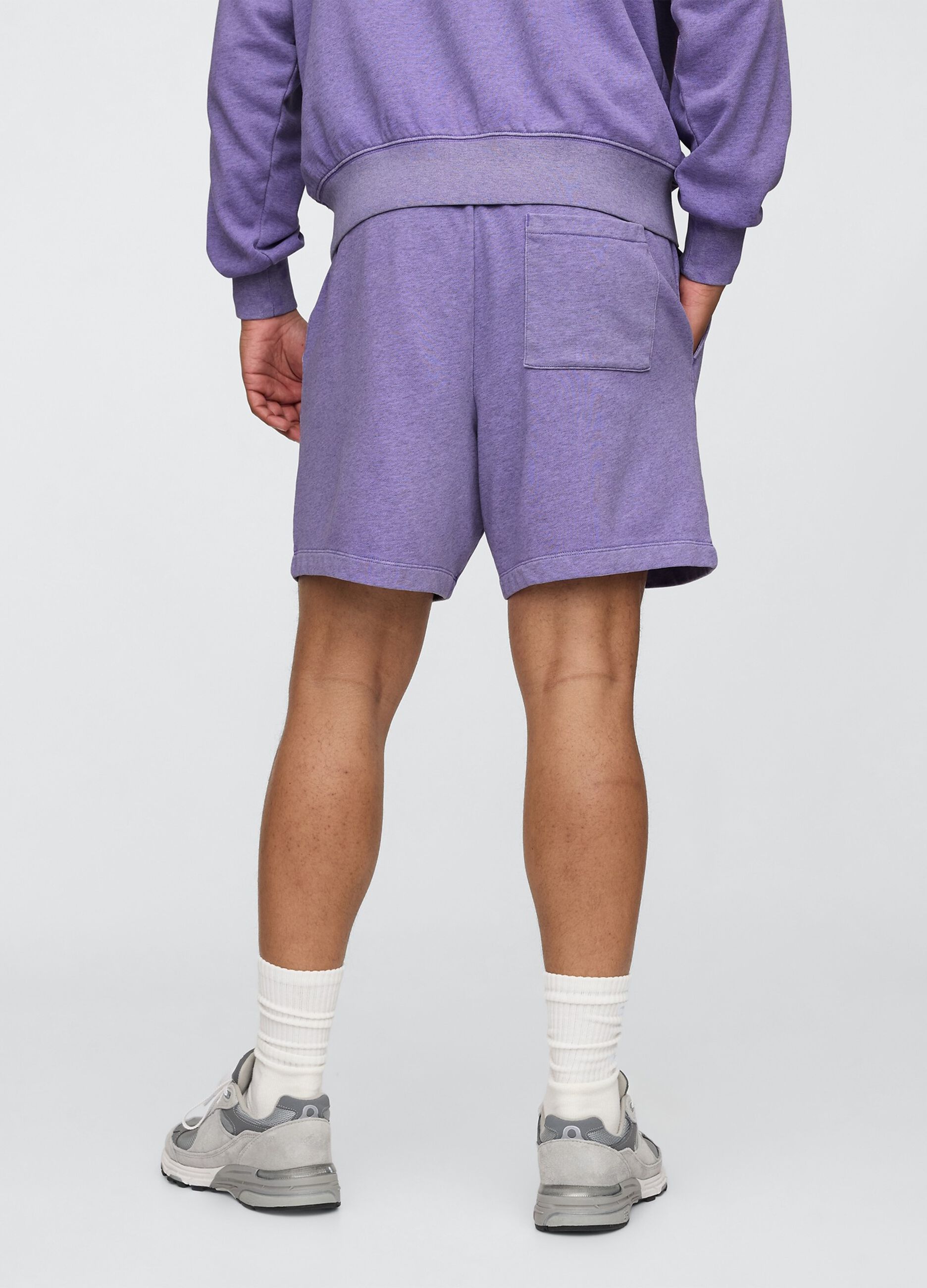 Gap purple shorts in cotton-polyester blend