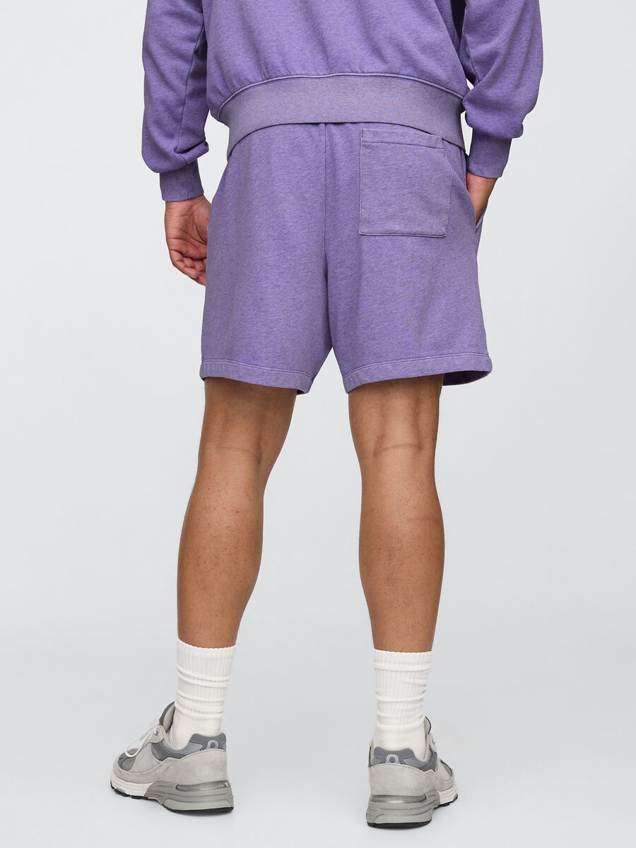 Gap purple shorts in cotton-polyester blend_4