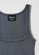 Vest Top Square Neck Vintage Grey_5