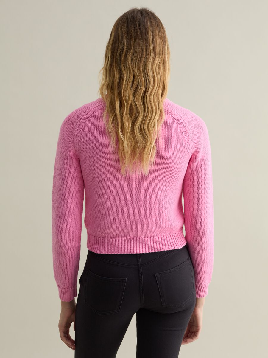 Cotton pullover with raglan sleeves_2