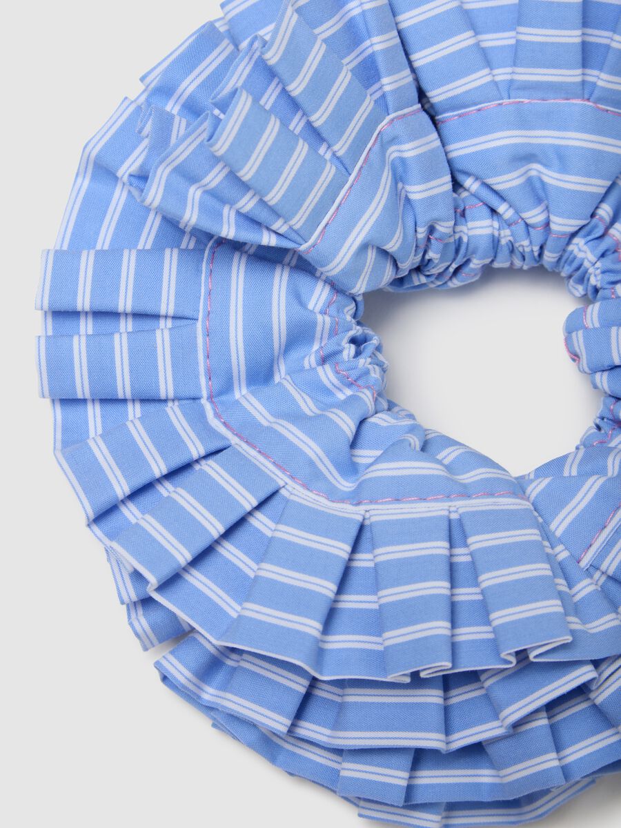 Elastico per capelli a righe multicolor_2