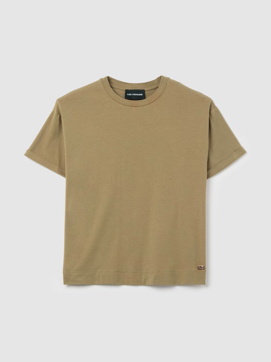 Stretch cotton and modal T-shirt_4