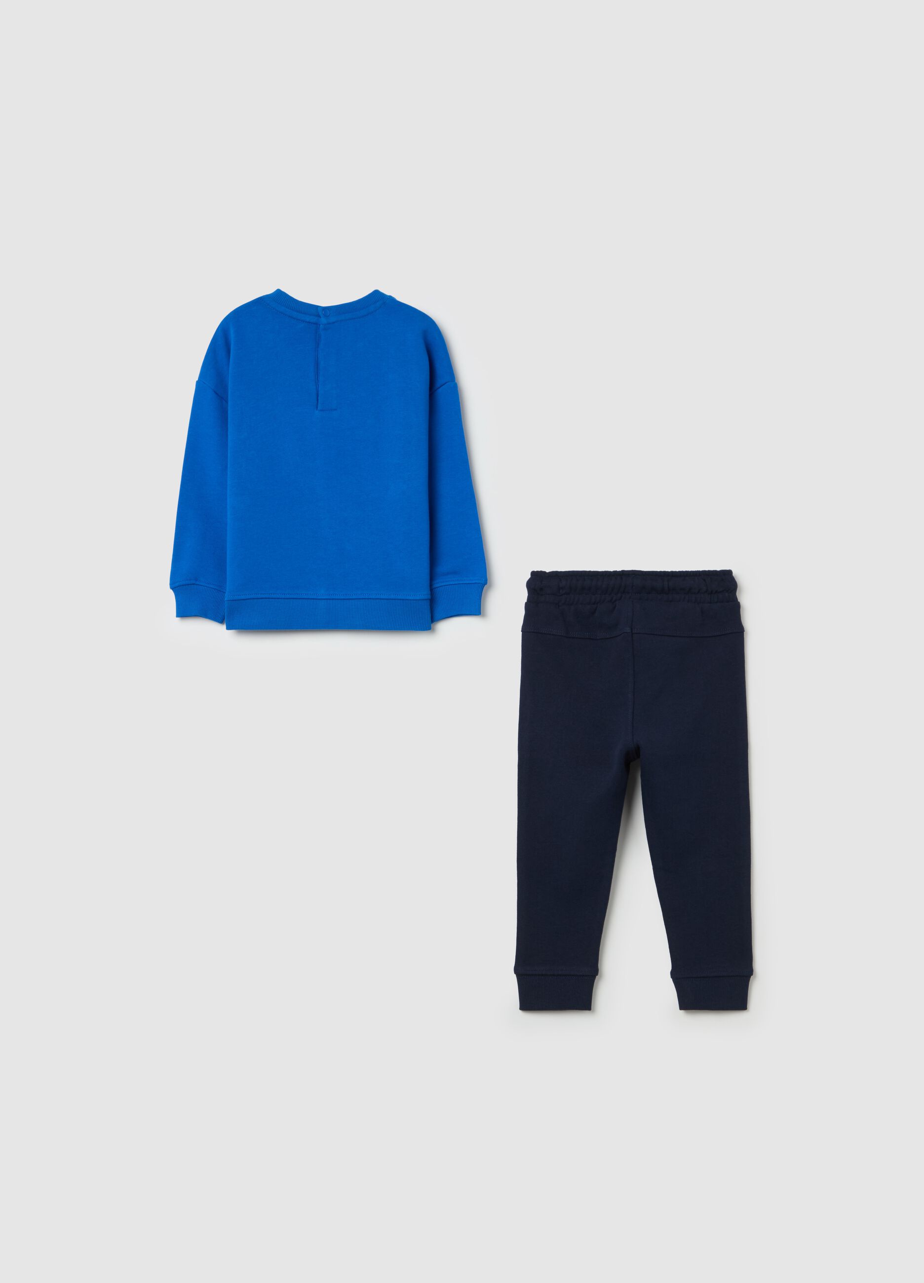 Jogging set in cotone con stampa Spidey 