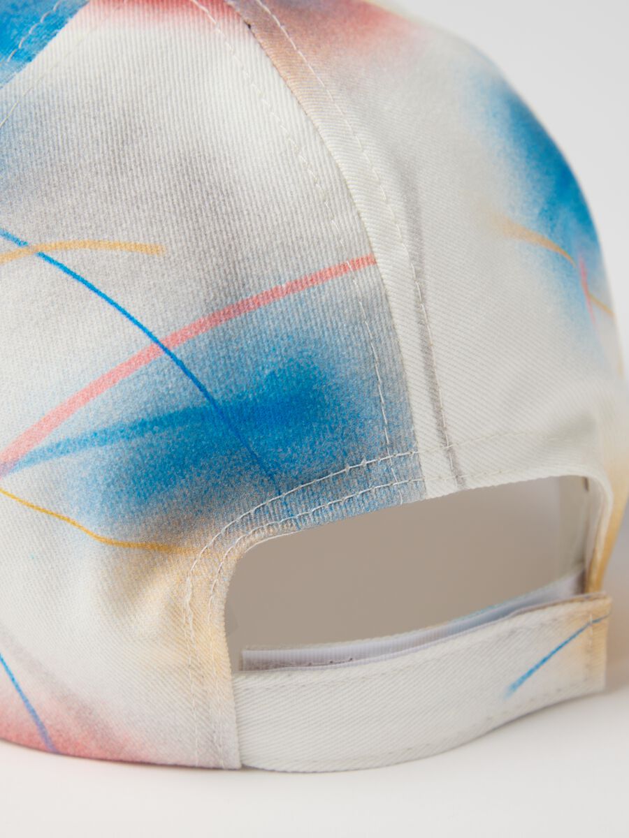 Multicolour Pure Cotton Baseball Cap OVS Kids_1