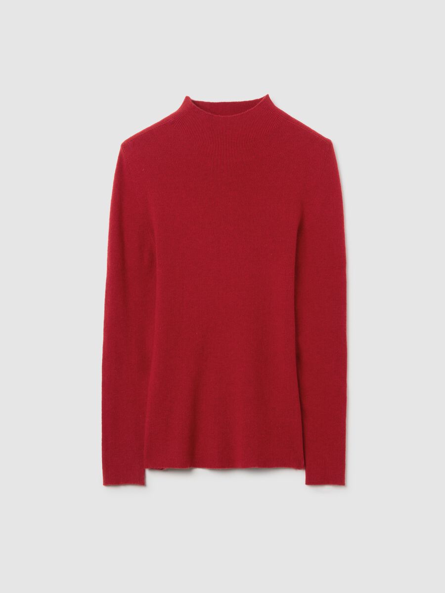 Maglione rosso regular fit_4