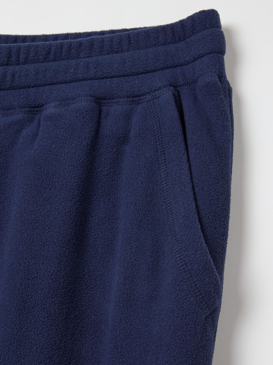 Joggers in pile con coulisse_5