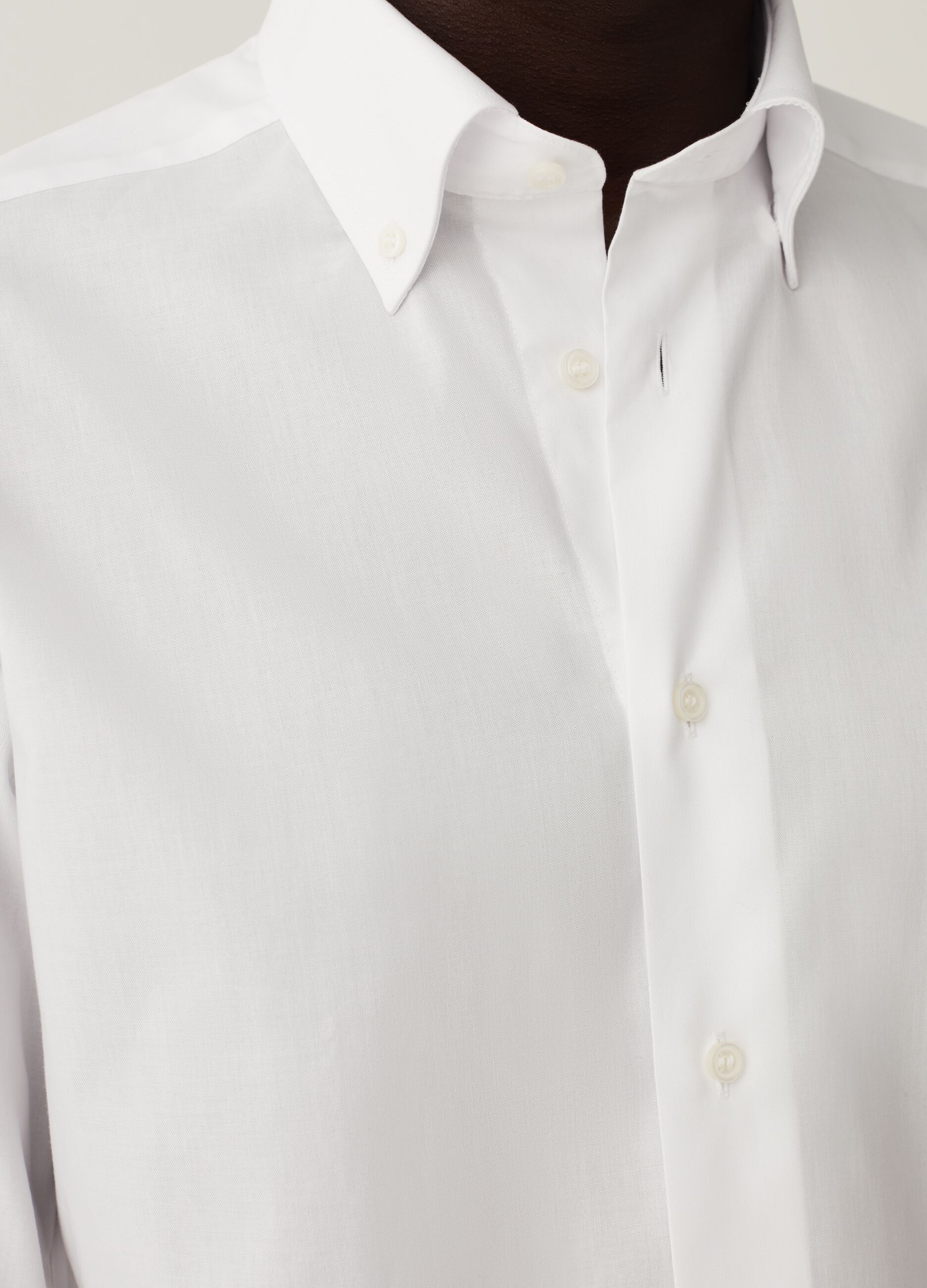 Camicia slim fit in cotone button-down_3