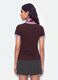 Brown fitted stretch-cotton T-shirt with contrast trims_2