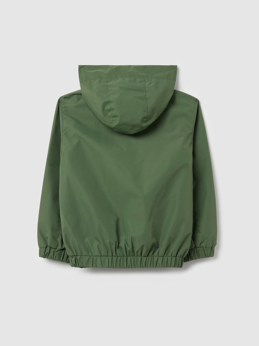 Waterproof jacket with hood_1