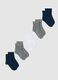 Multipack of multicoloured cotton blend short socks for boys, regular fit_0