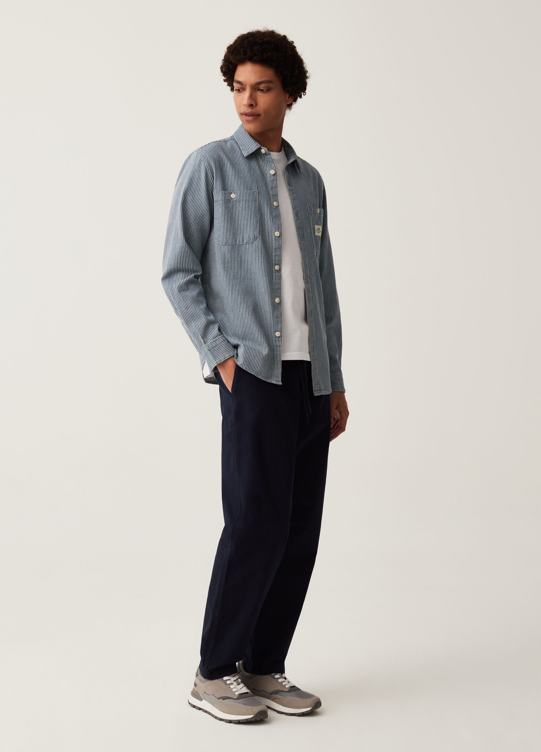 Joggers in cotone ripstop Grand&Hills_0
