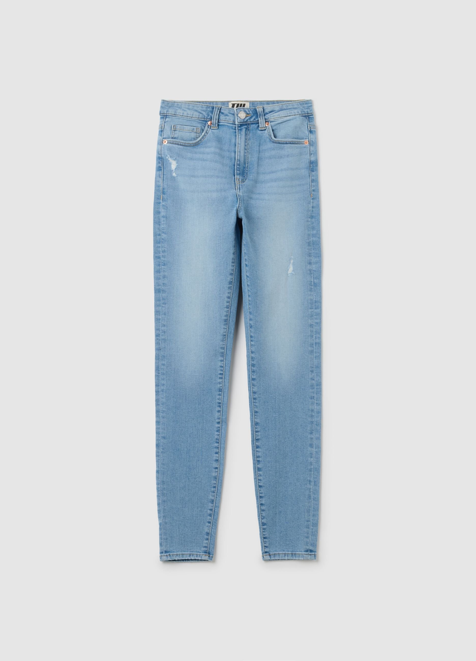 Women's light stretch denim jeans