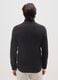 Black Cardigan with Zip Closure_2