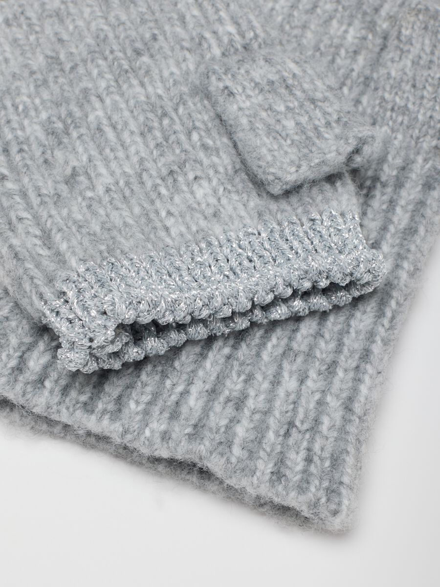 Stretch Grey Gloves_2