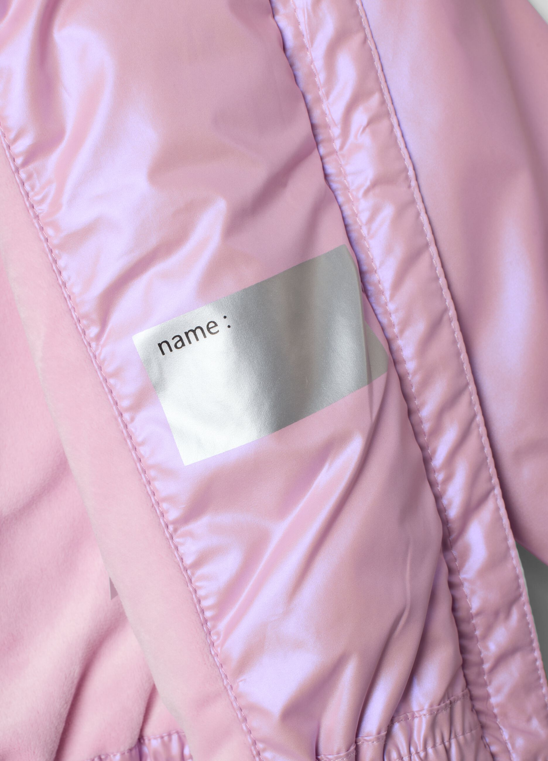 Lightweight pink zip-up hoodie jacket for girls, regular fit